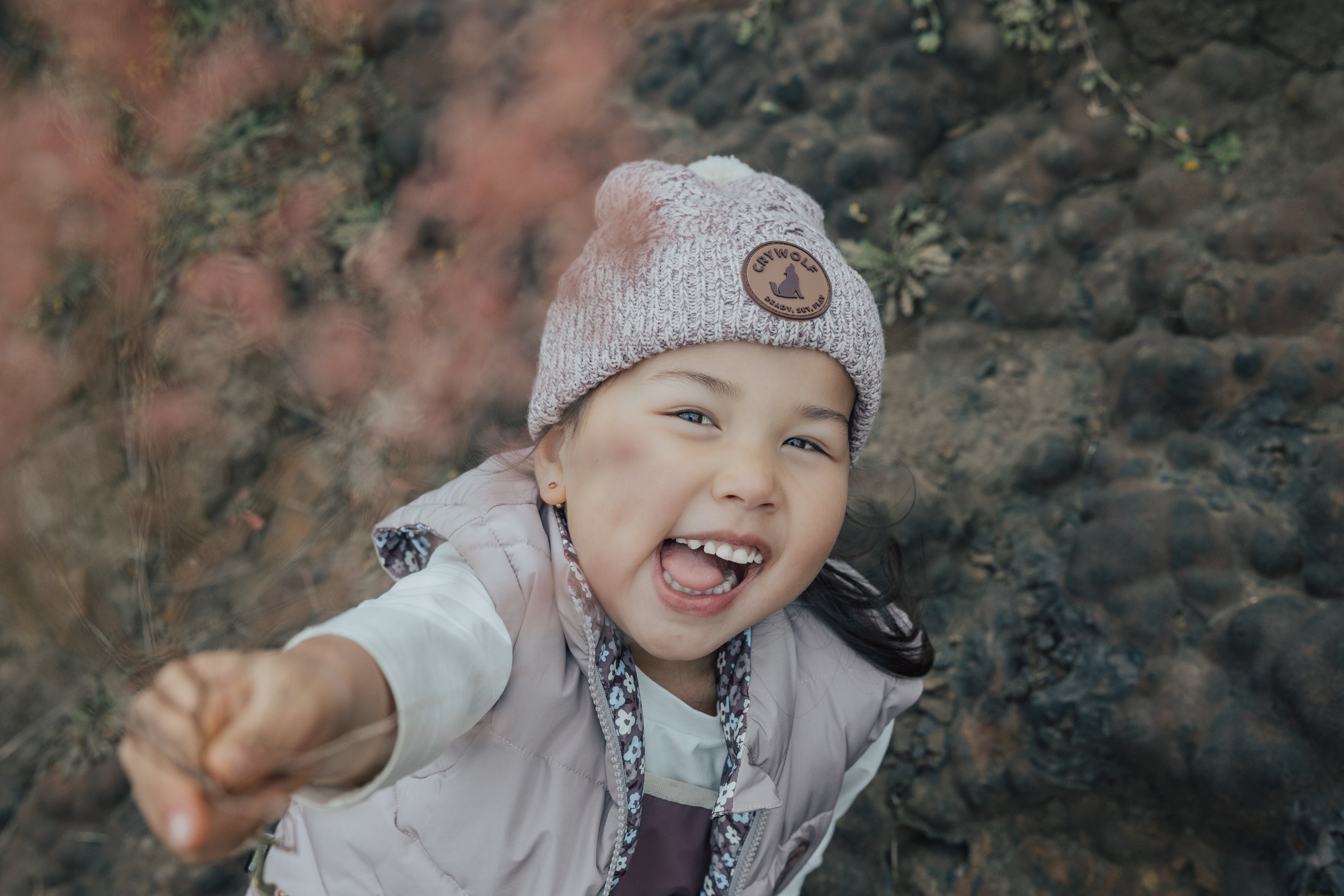 Reversible Vest - Flower Fields
