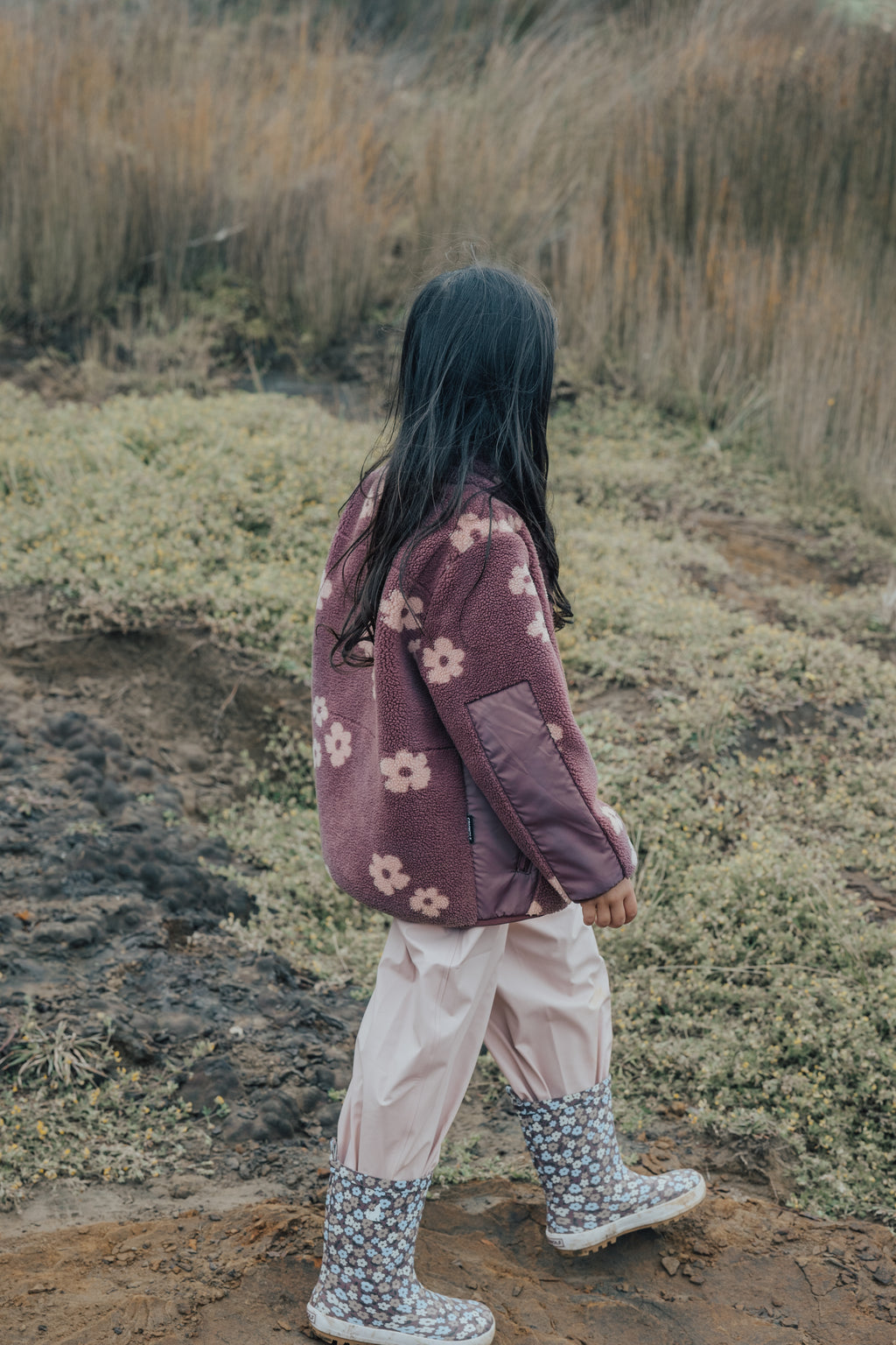 Yeti Jacket - Mauve Floral
