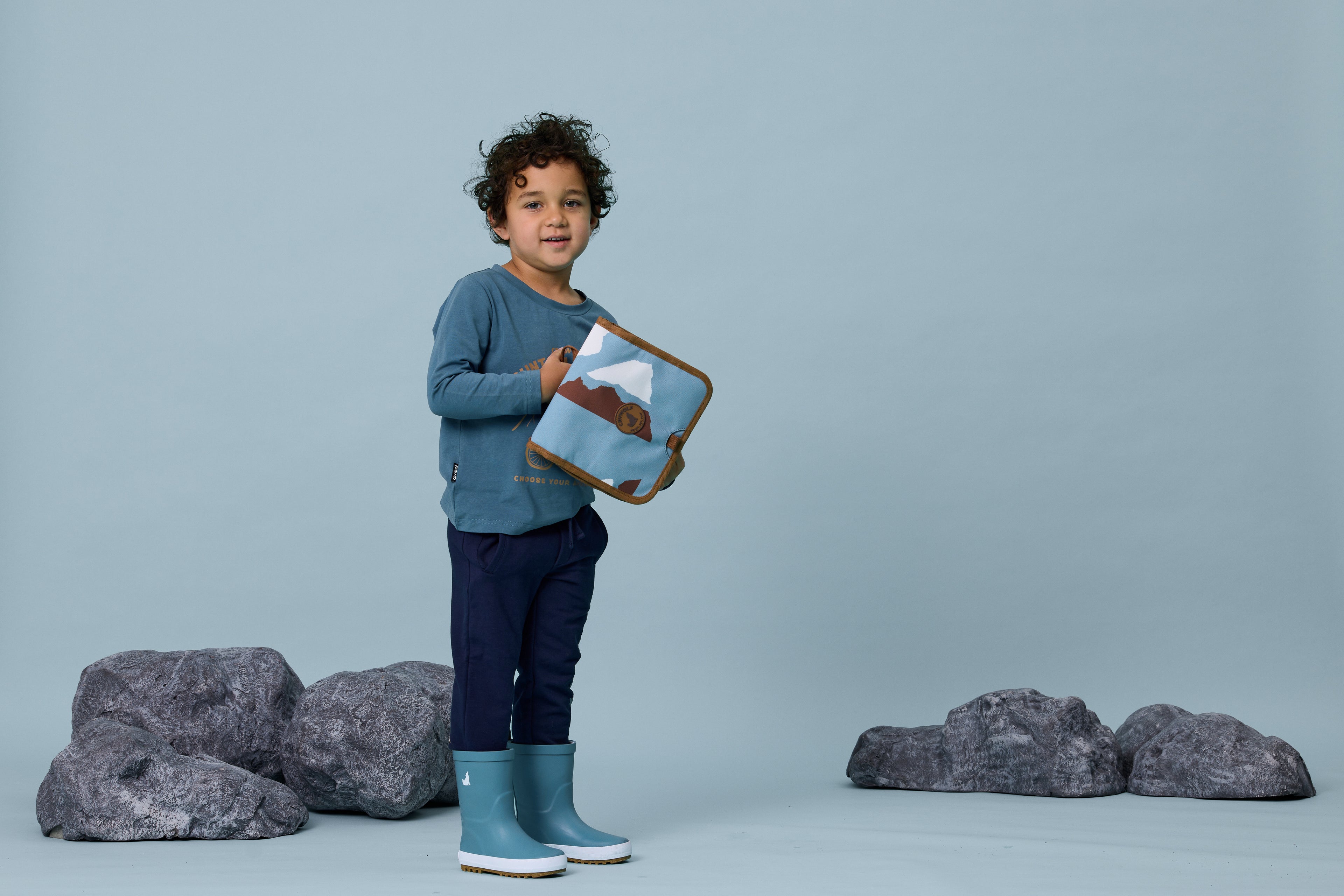 Crywolf Rain Boots - Stone Blue
