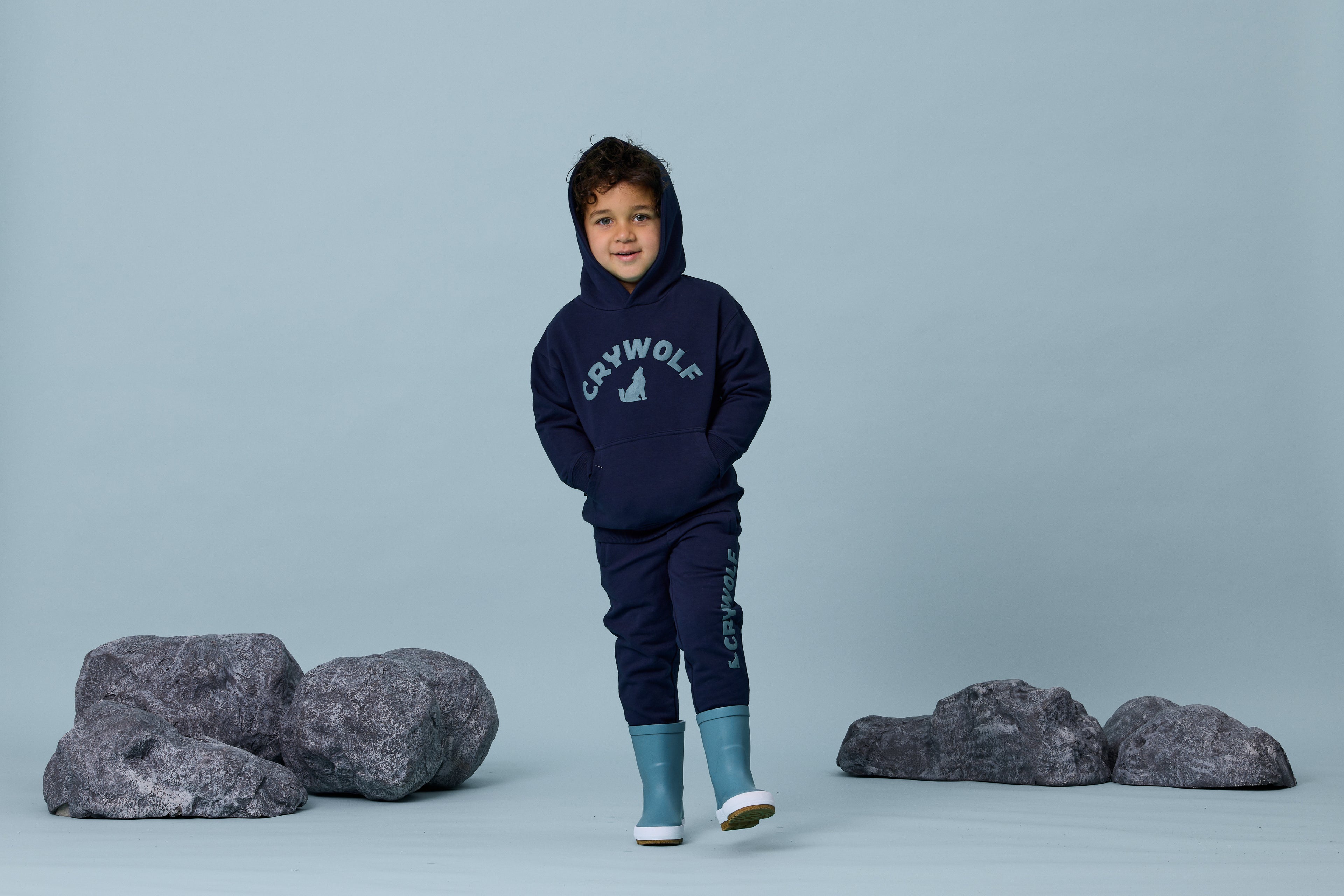 Crywolf Rain Boots - Stone Blue