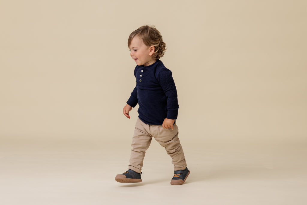 Pretty Brave Boston - Indigo Speckle