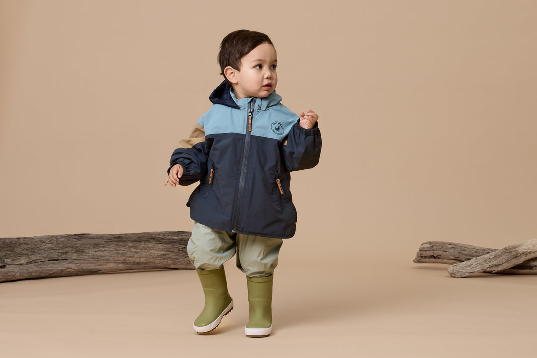 Crywolf Packable Jacket - Indigo