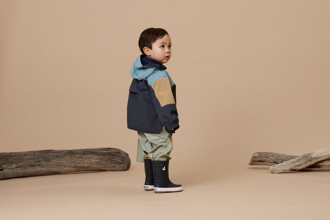 Crywolf Packable Jacket - Indigo