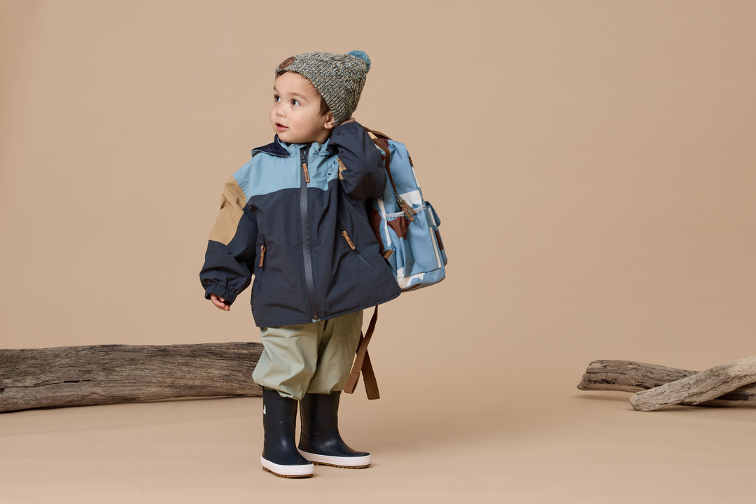 Crywolf Packable Jacket - Indigo