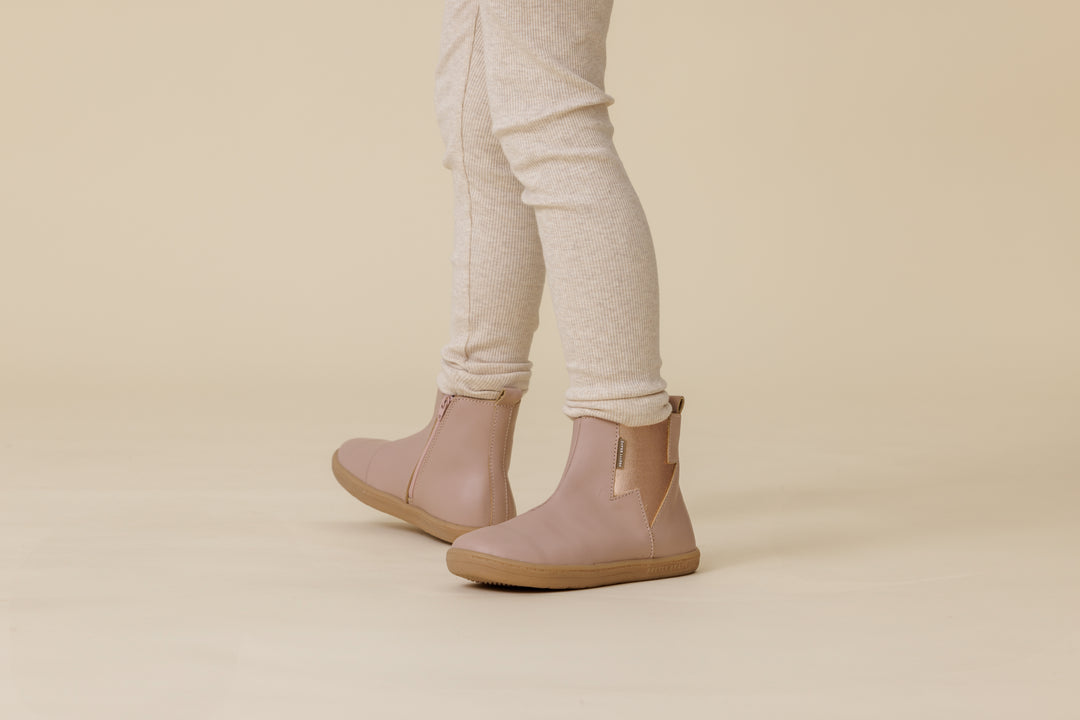 Pretty Brave Electric Boot - Blush Sparkle