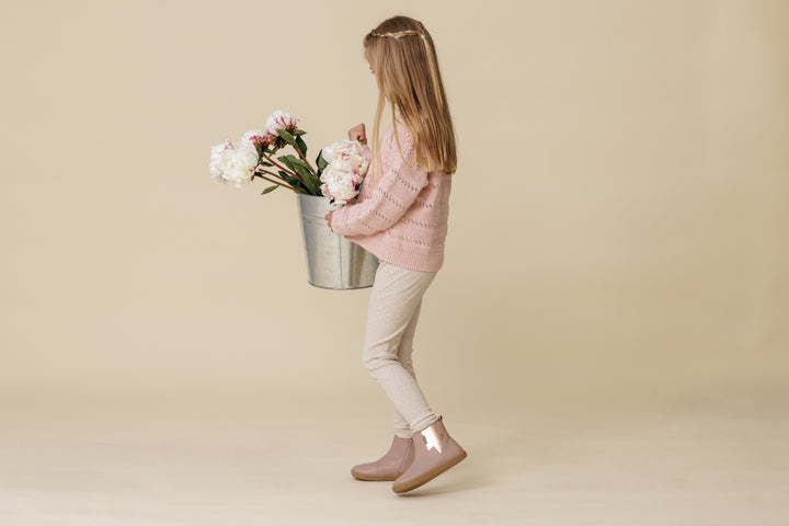 Pretty Brave Electric Boot - Blush Sparkle