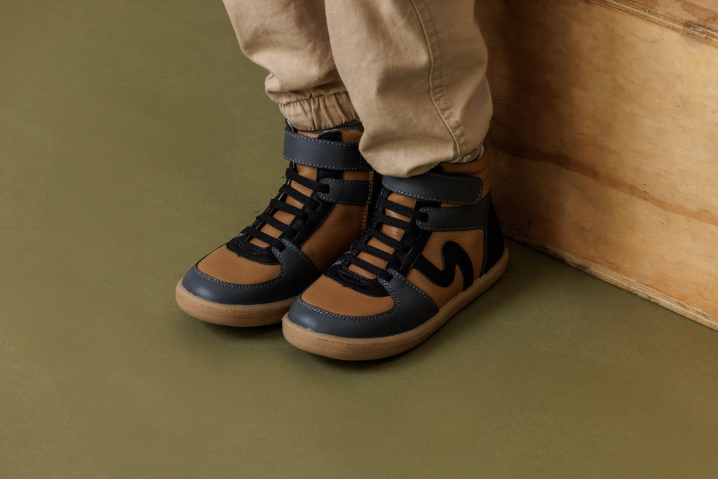 Pretty Brave Hi-Top - Tan Combo