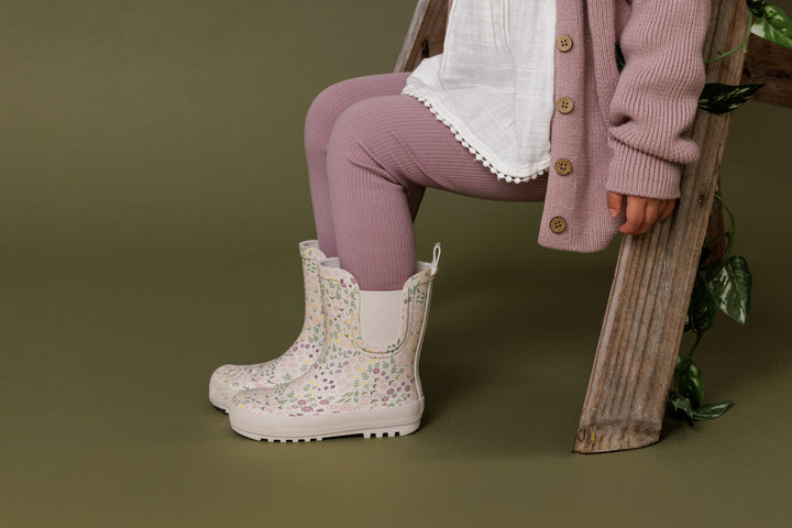 Pretty Brave Puddle Boot - Secret Garden