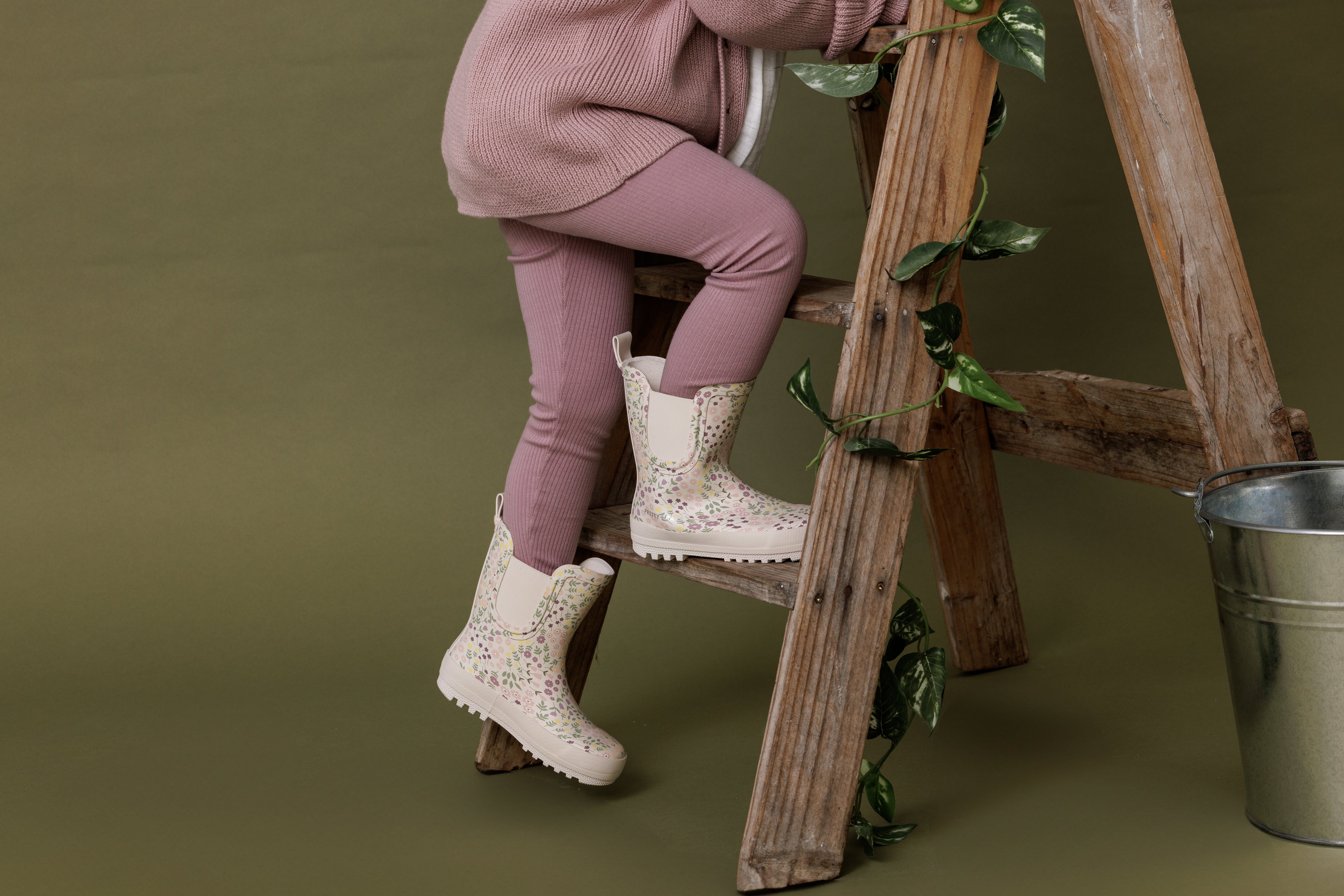 Pretty Brave Puddle Boot - Secret Garden