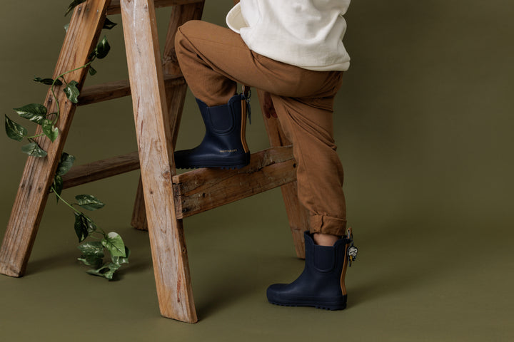 Pretty Brave Puddle Boot - Indigo