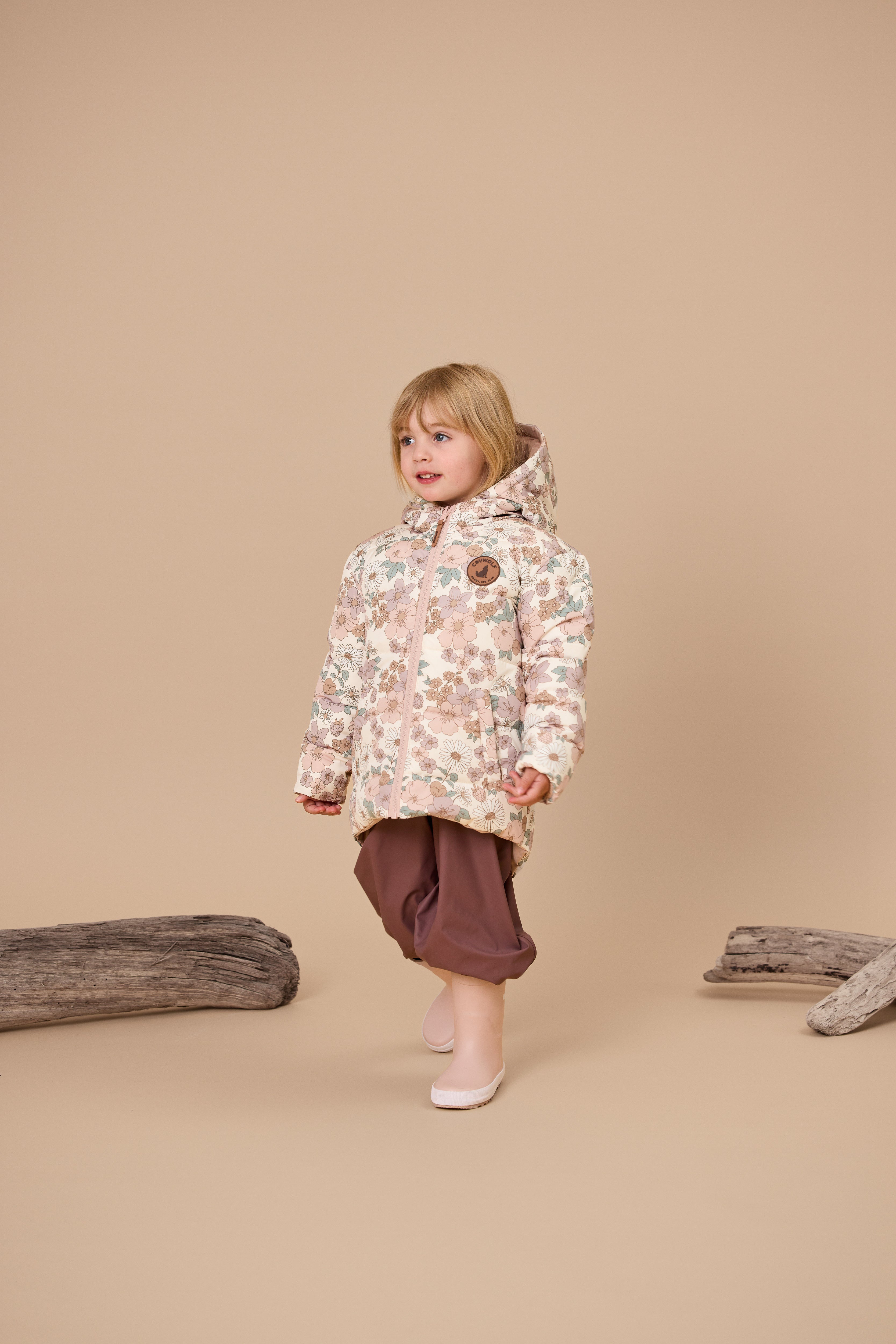 Reversible Eco-Puffer - Daisy Floral