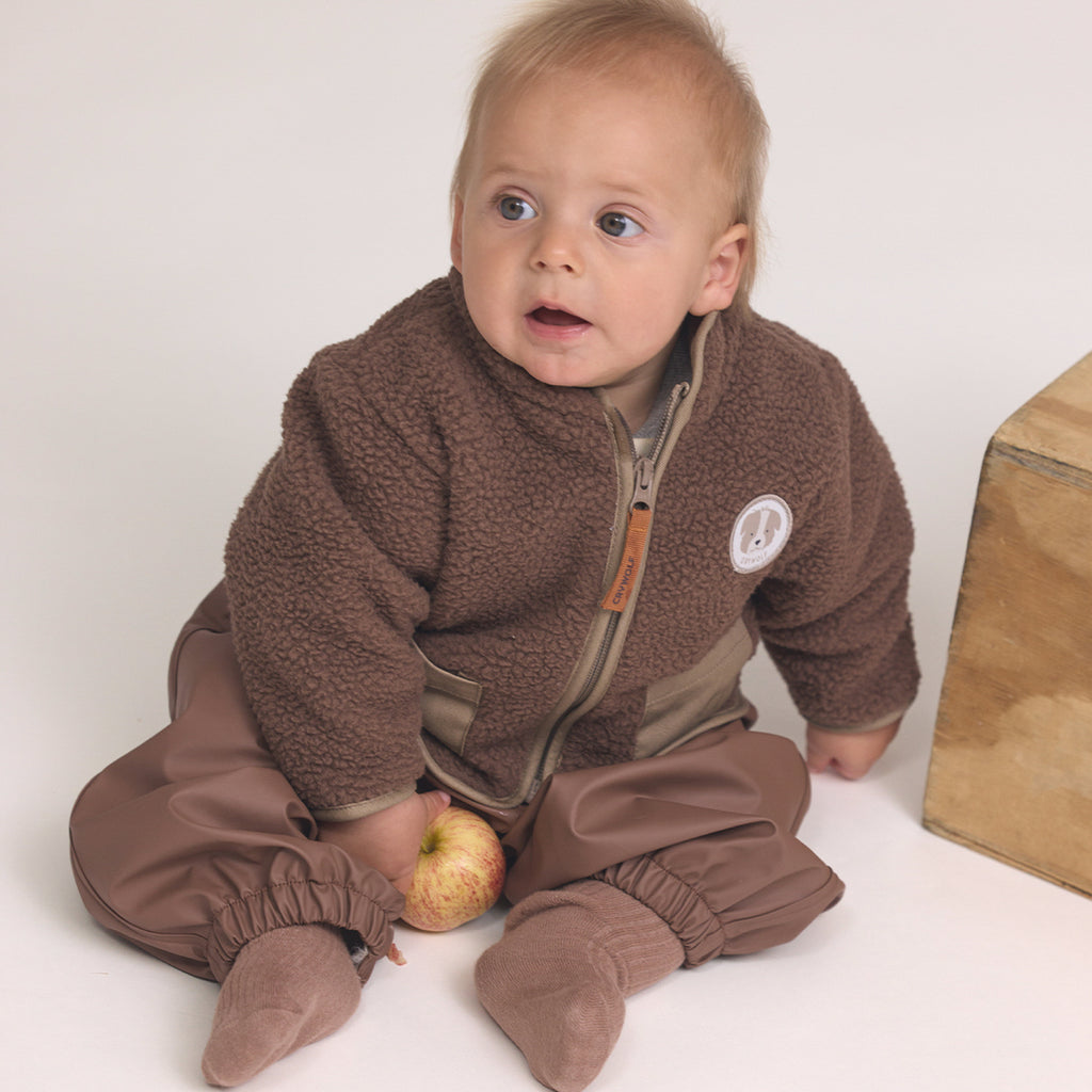 Baby Sherpa Jacket Pinecone