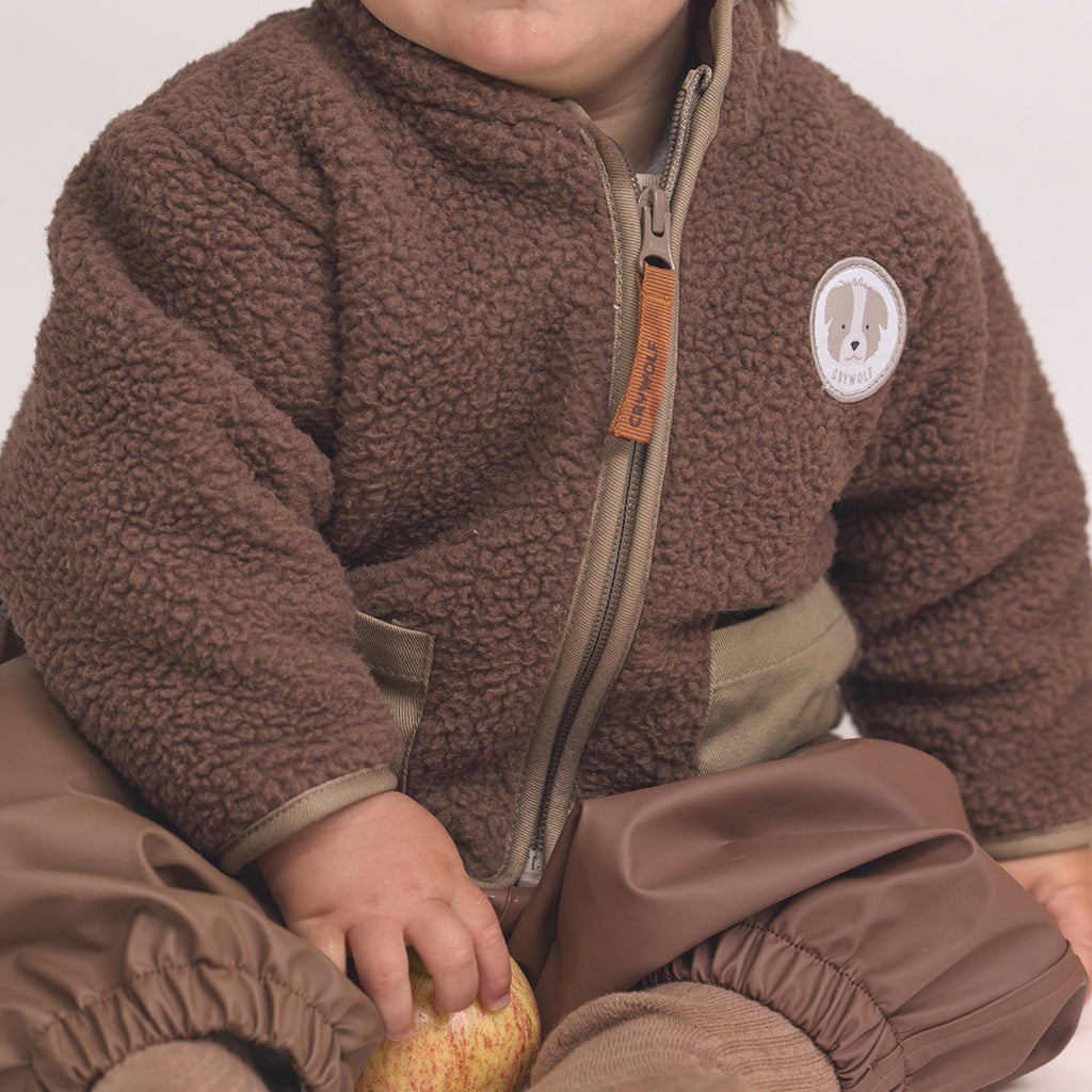 Baby Sherpa Jacket Pinecone