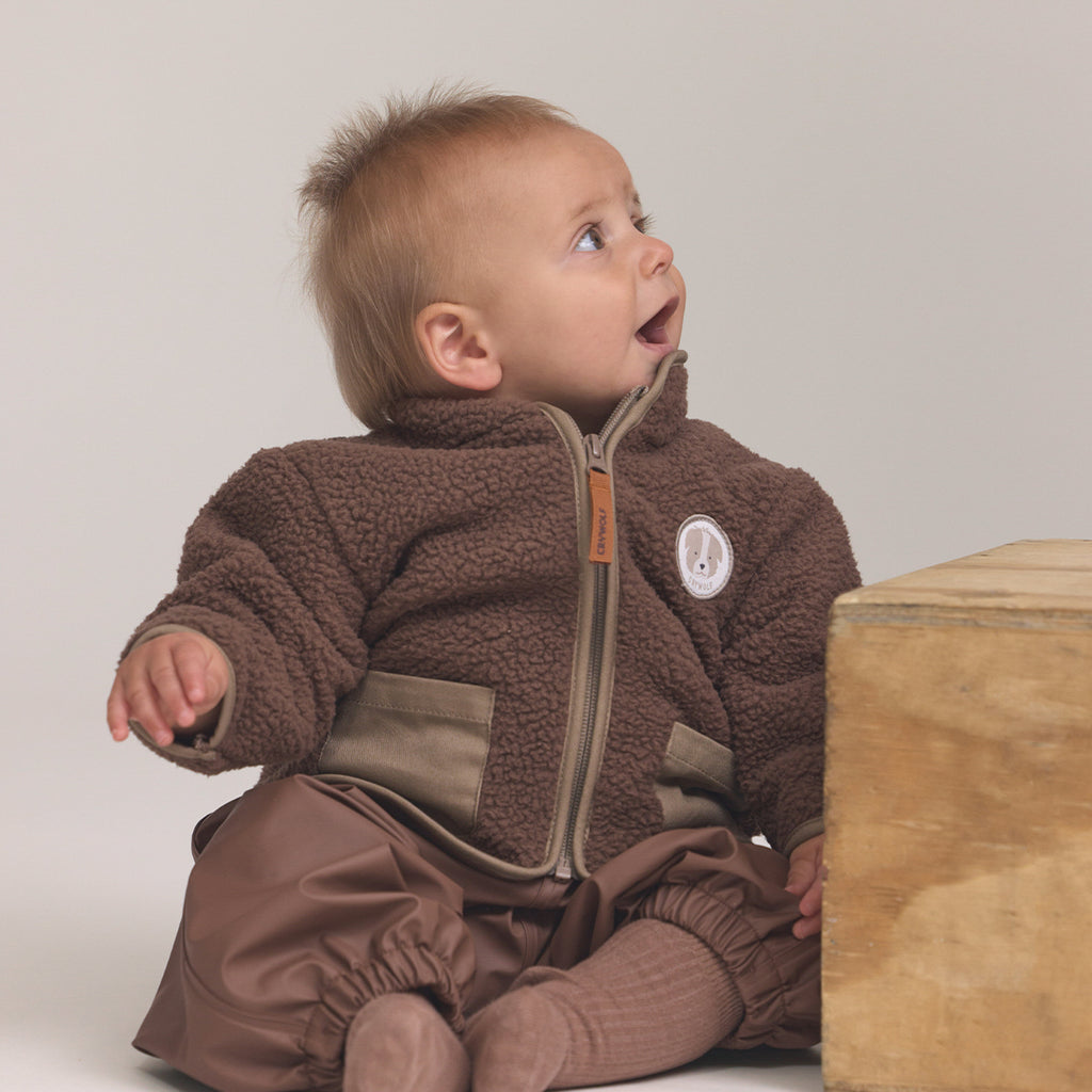 Baby Sherpa Jacket Pinecone