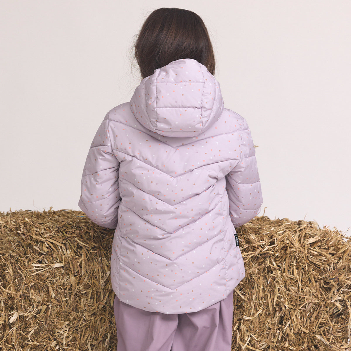 Eco-Puffer Heather Dots