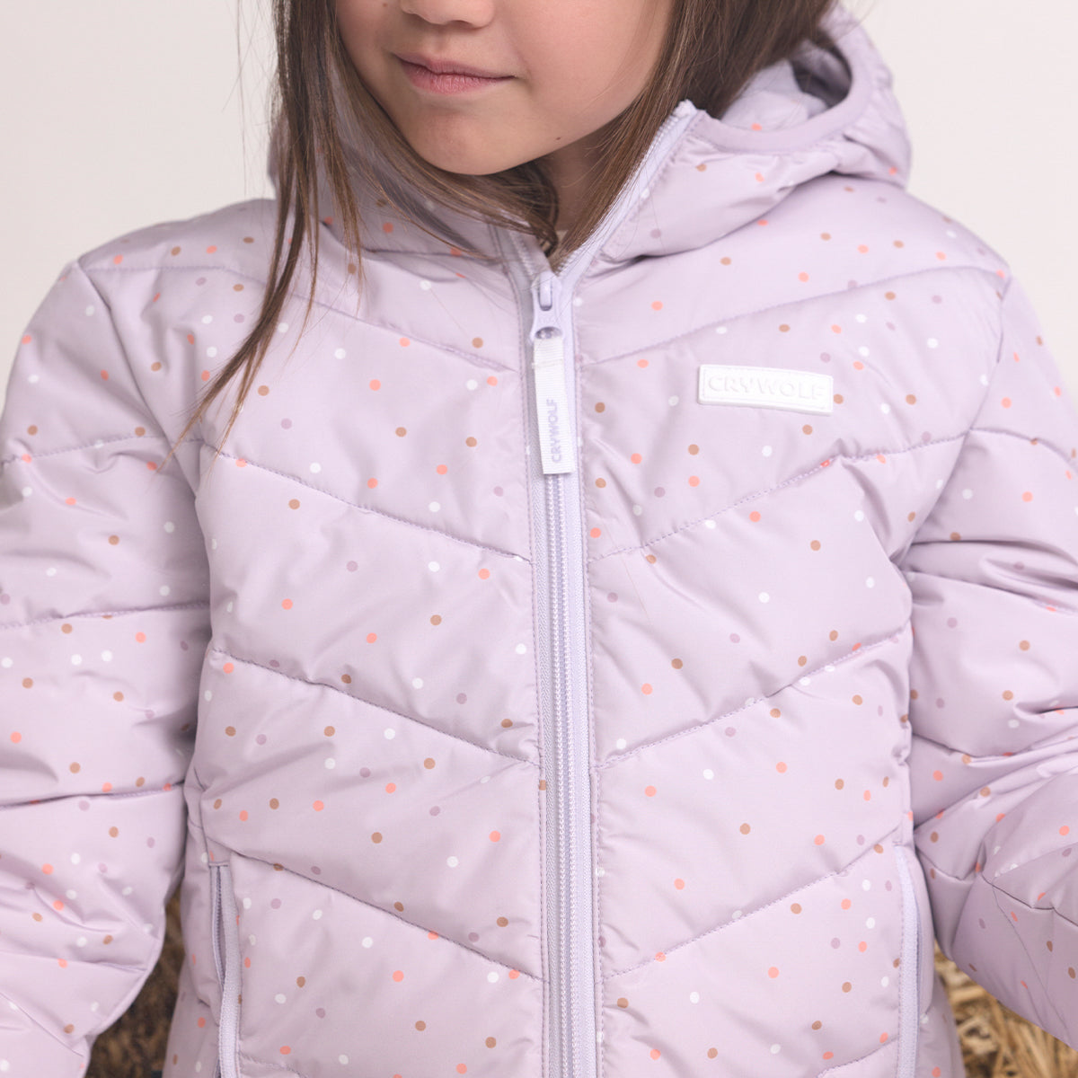 Eco-Puffer Heather Dots