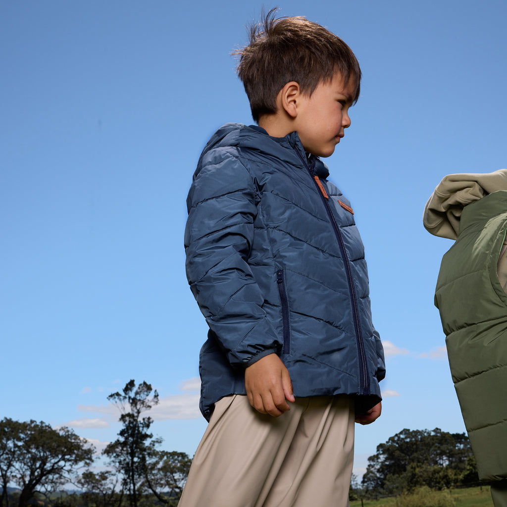 Eco-Puffer Indigo