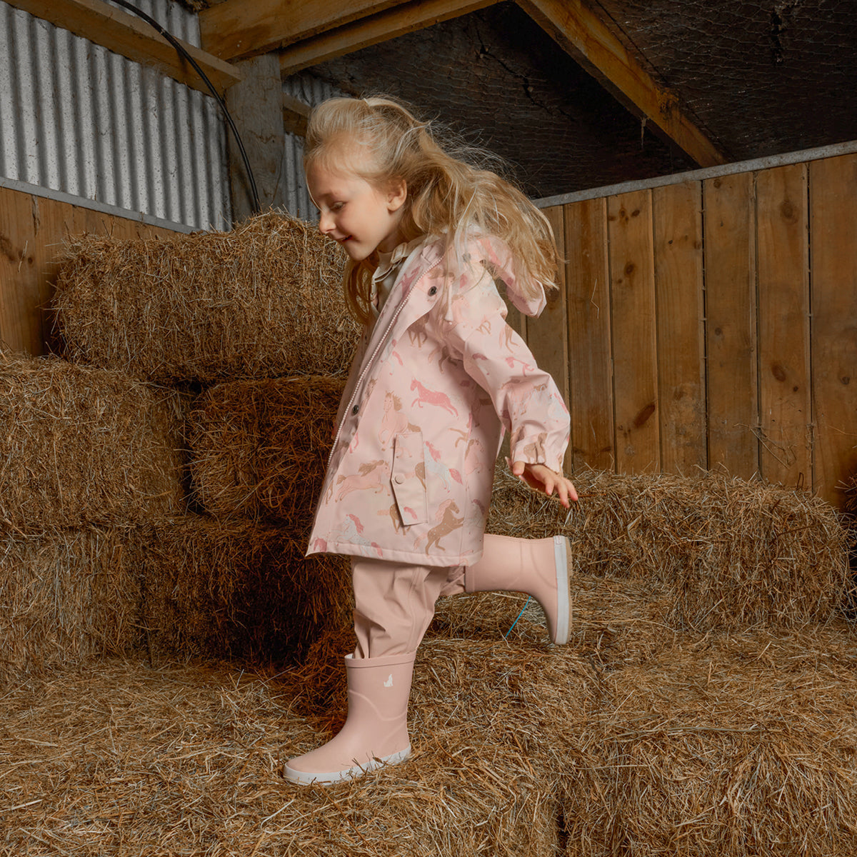 Explorer Jacket Blush Ponies