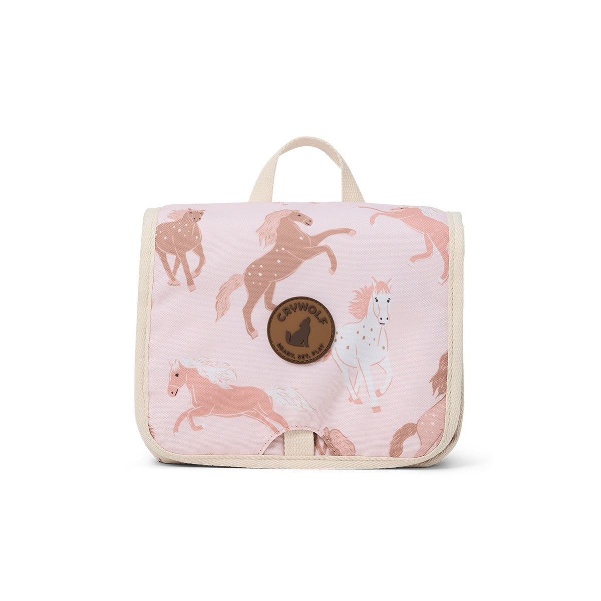Hanging Toiletry Bag Blush Ponies