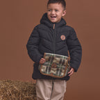 Hanging Toiletry Bag Field Plaid