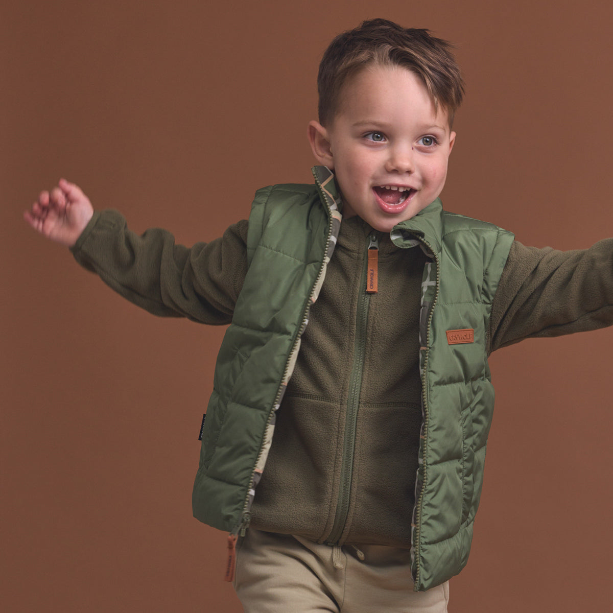 Lightweight Fleece Olive