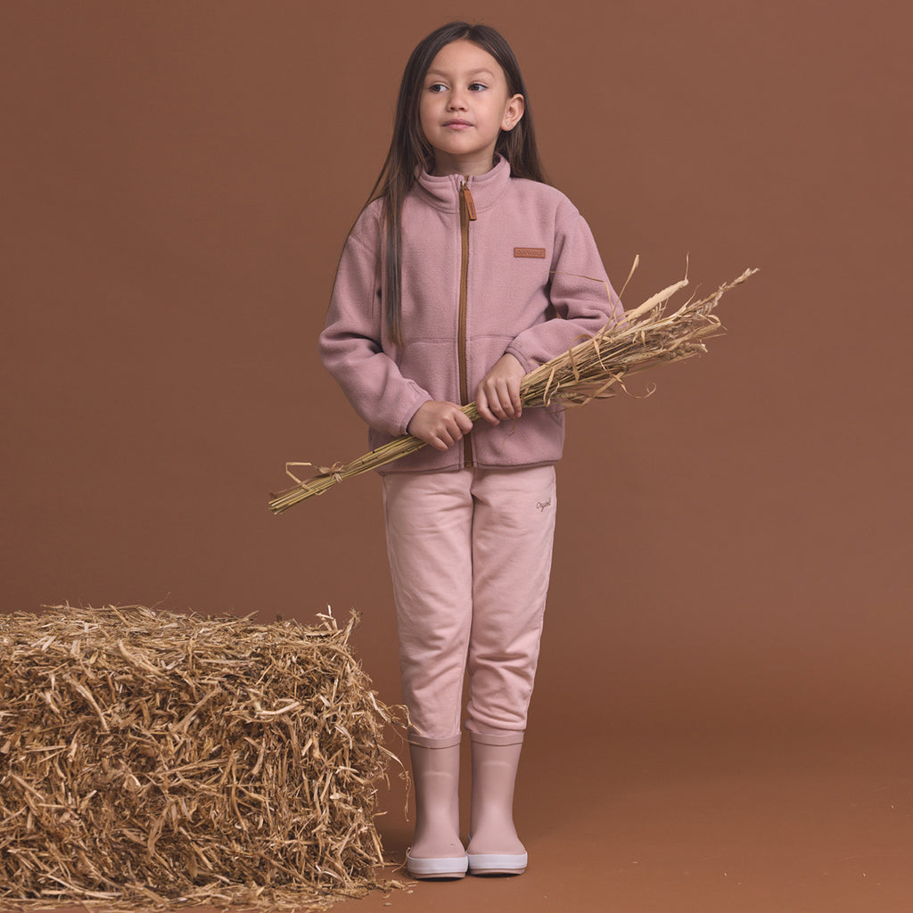 Lightweight Fleece Pink Rose