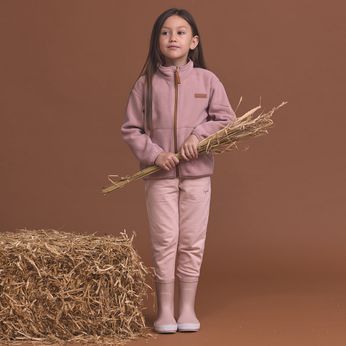 Lightweight Fleece Pink Rose