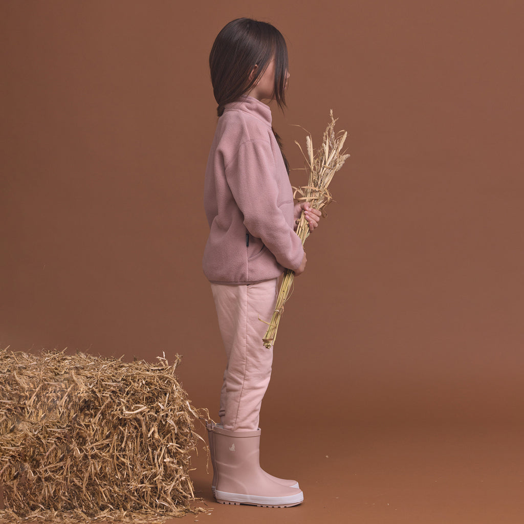 Lightweight Fleece Pink Rose