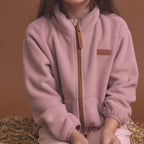 Lightweight Fleece Pink Rose