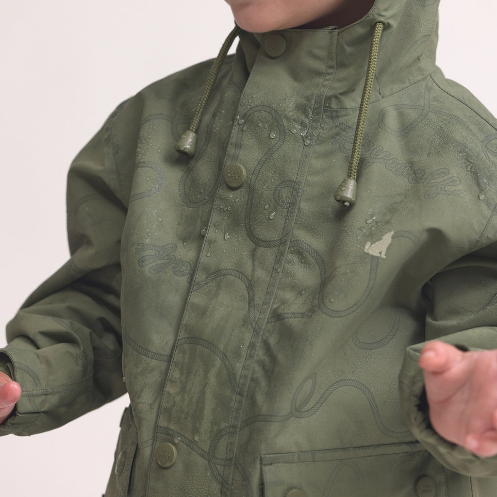 Magic Jacket Olive Rope