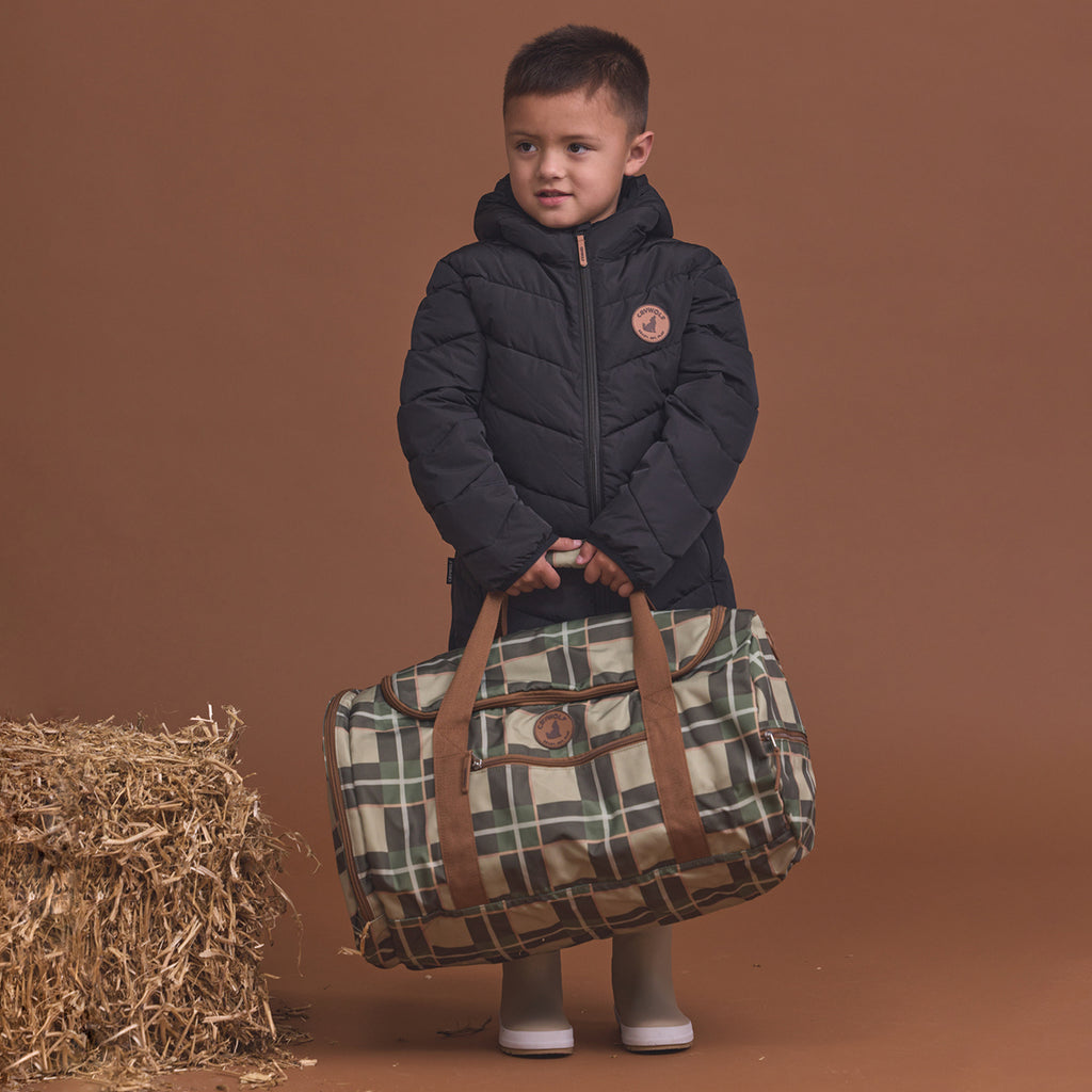Packable Duffel Field Plaid