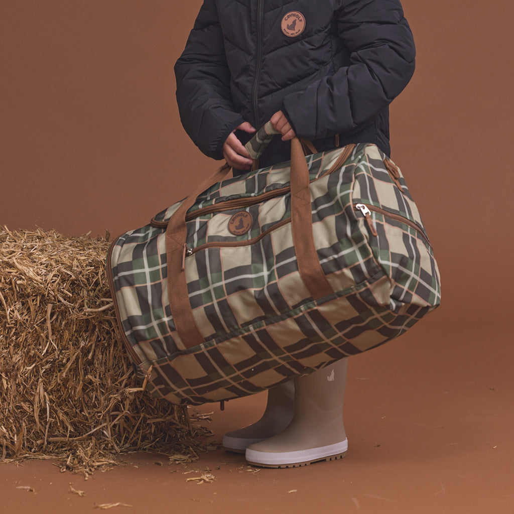 Packable Duffel Field Plaid