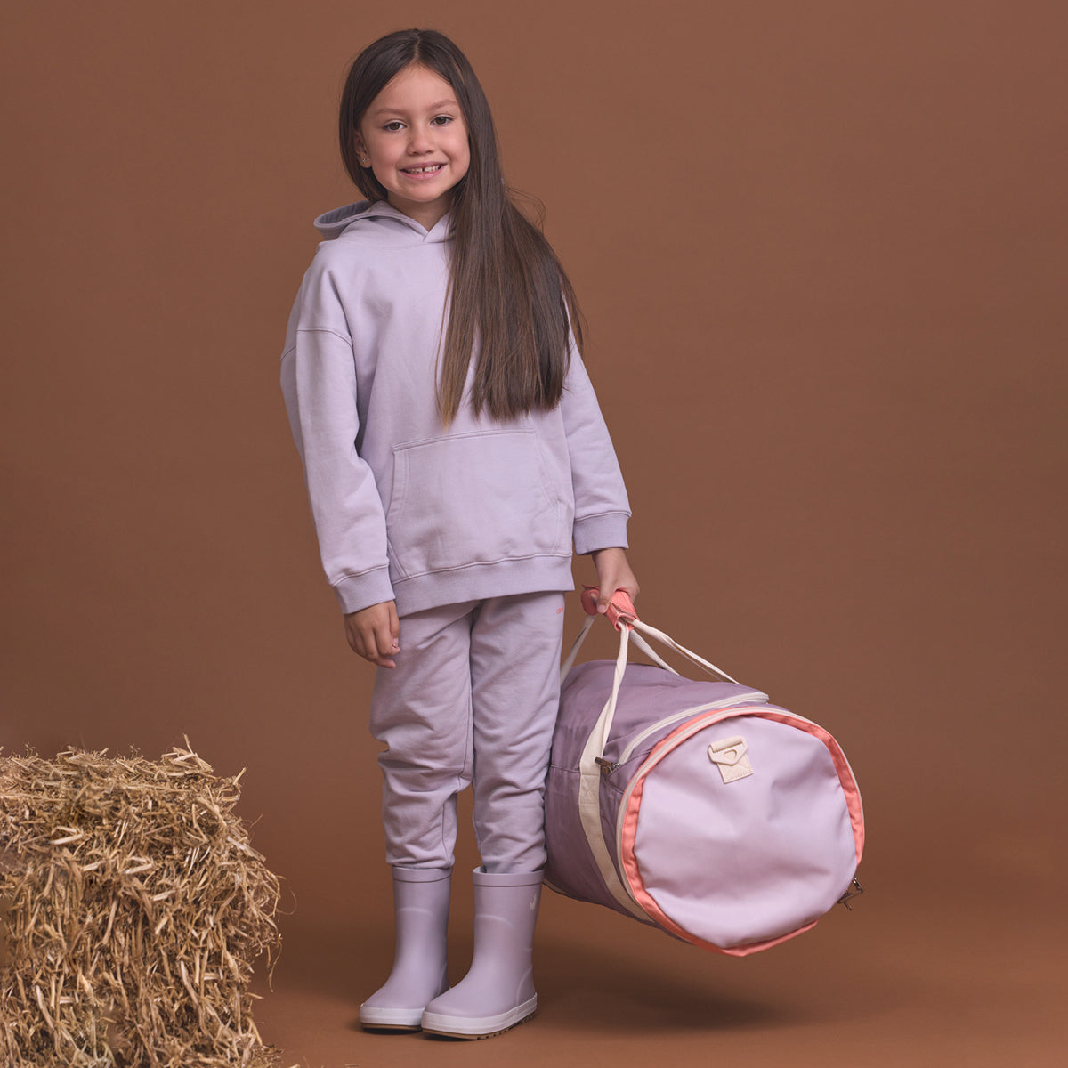 Packable Duffel Heather Colourblock