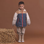 Packable Jacket Ash Colourblock