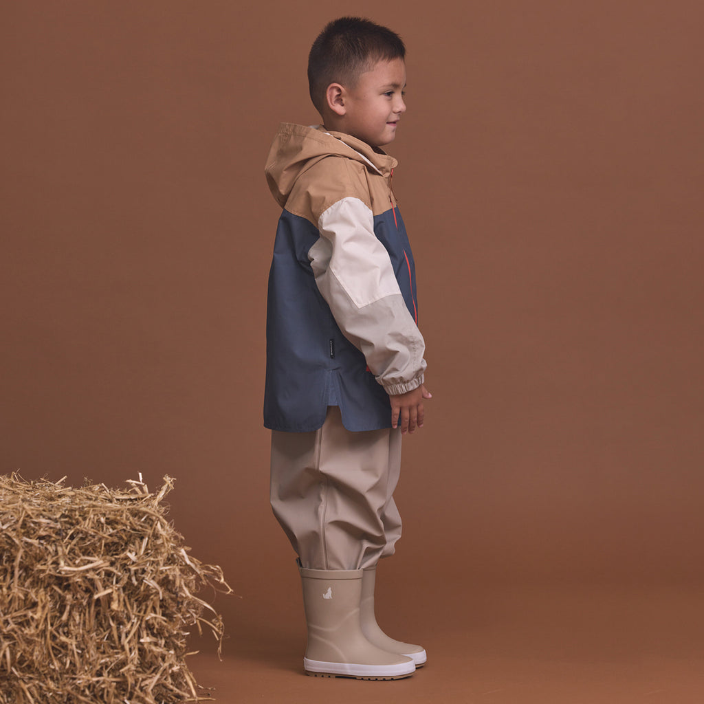 Packable Jacket Ash Colourblock