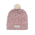 Pom Pom Beanie Heather Speckle