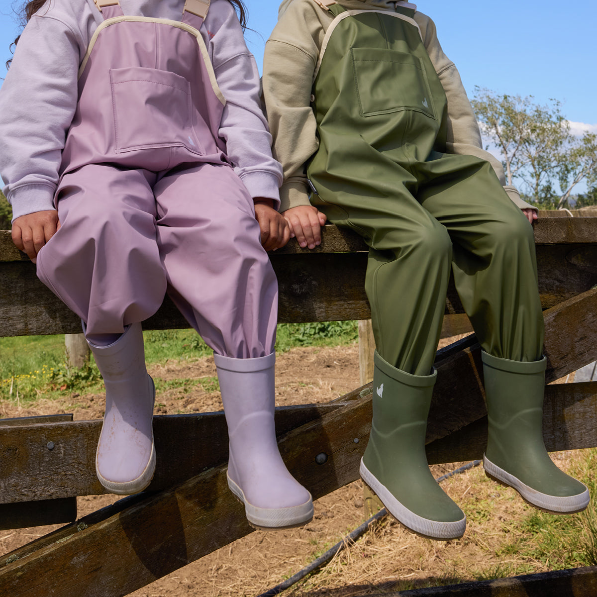 Rain Boots Heather