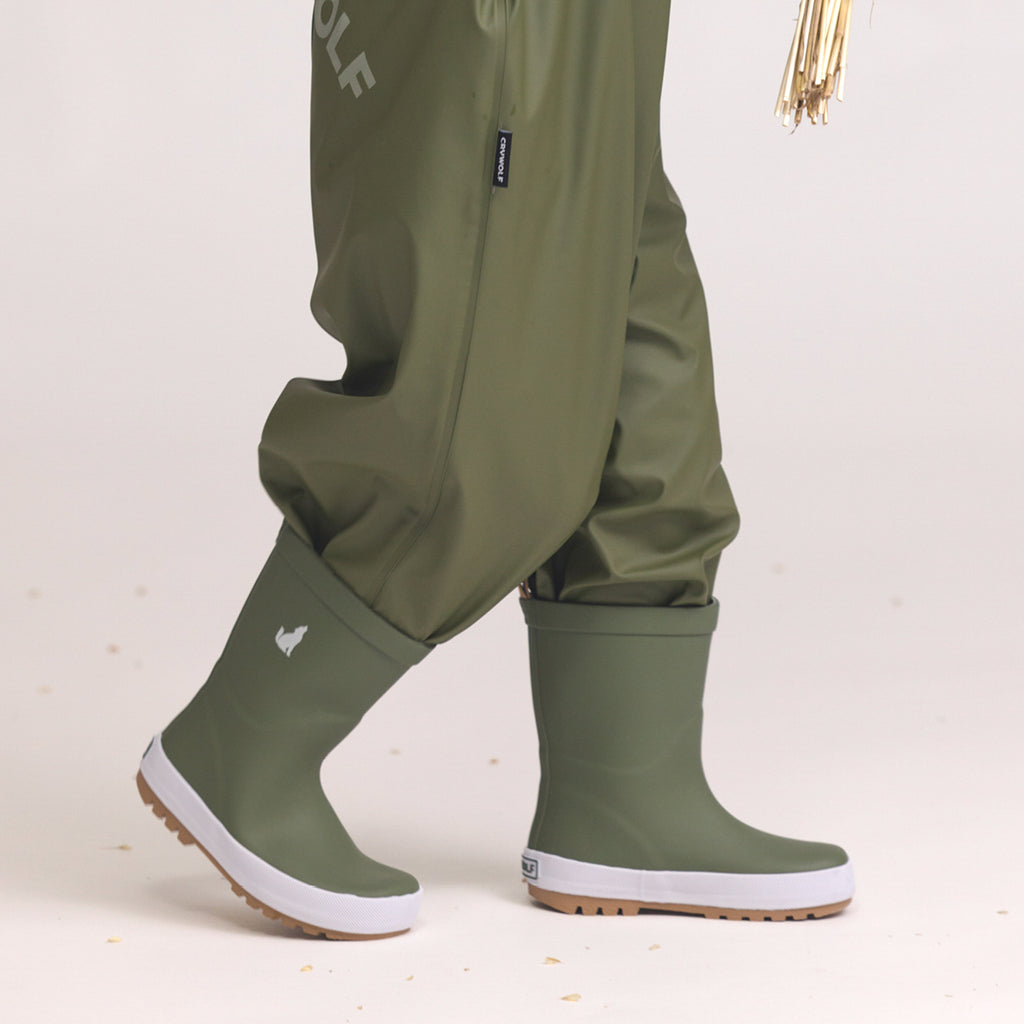 Rain Boots Olive