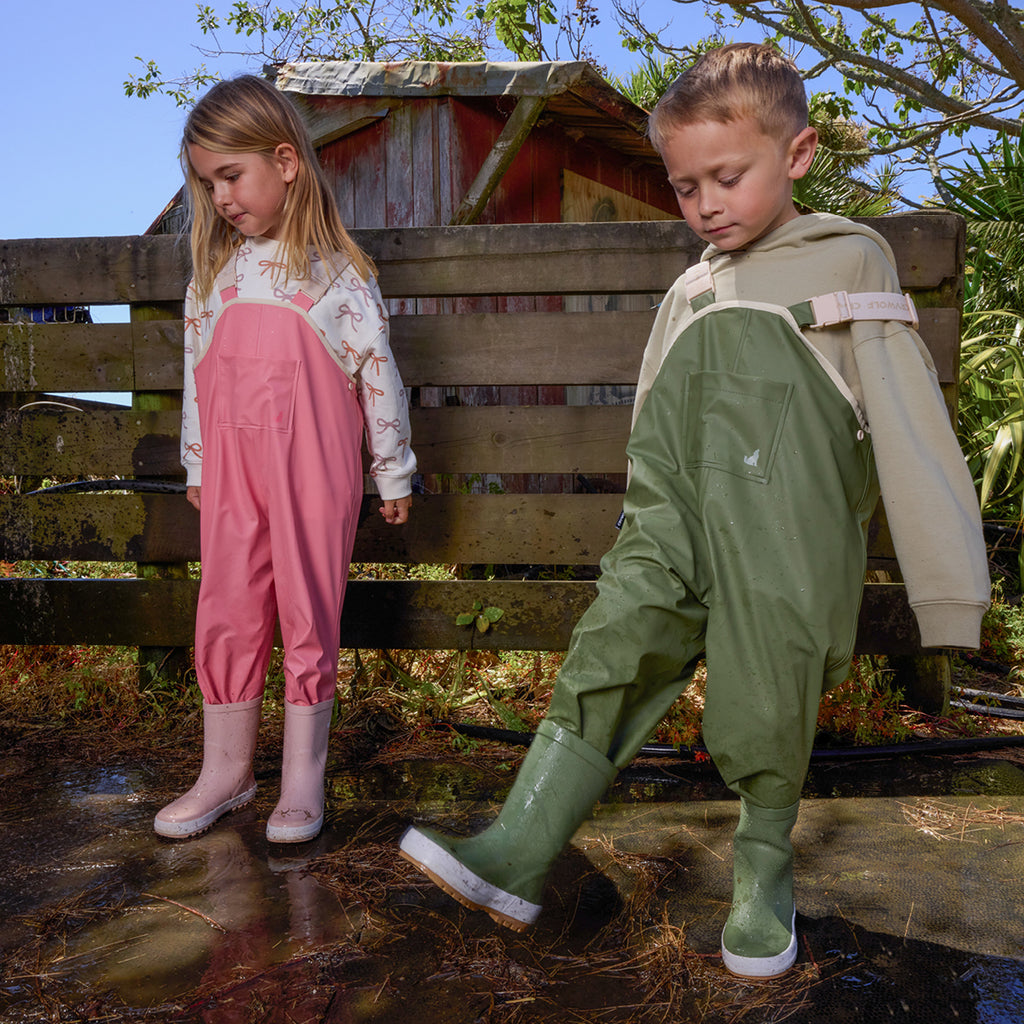 Rain Boots Olive