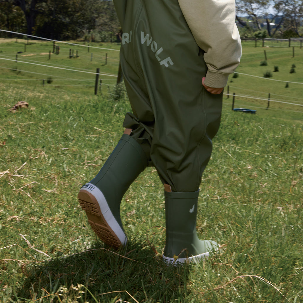 Rain Boots Olive