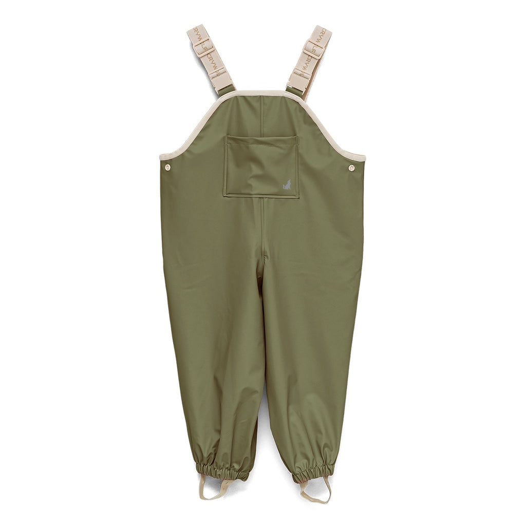 Rain Overalls Olive