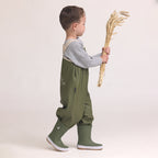 Rain Overalls Olive