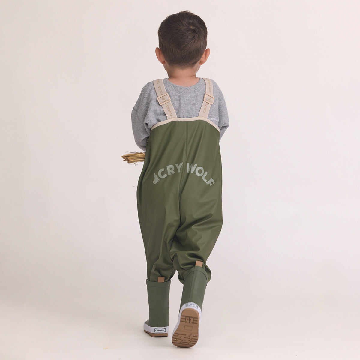 Rain Overalls Olive