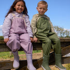 Rain Overalls Olive