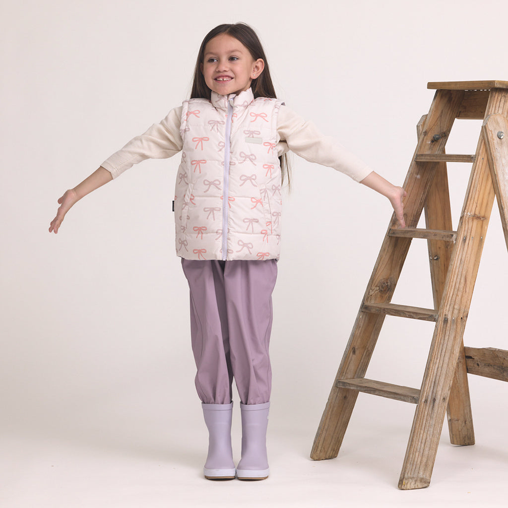 Reversible Eco-Vest Bows