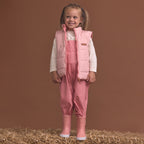 Reversible Eco-Vest Rose Gingham
