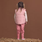 Reversible Eco-Vest Rose Gingham