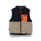 Reversible Yeti Vest Ash Colourblock