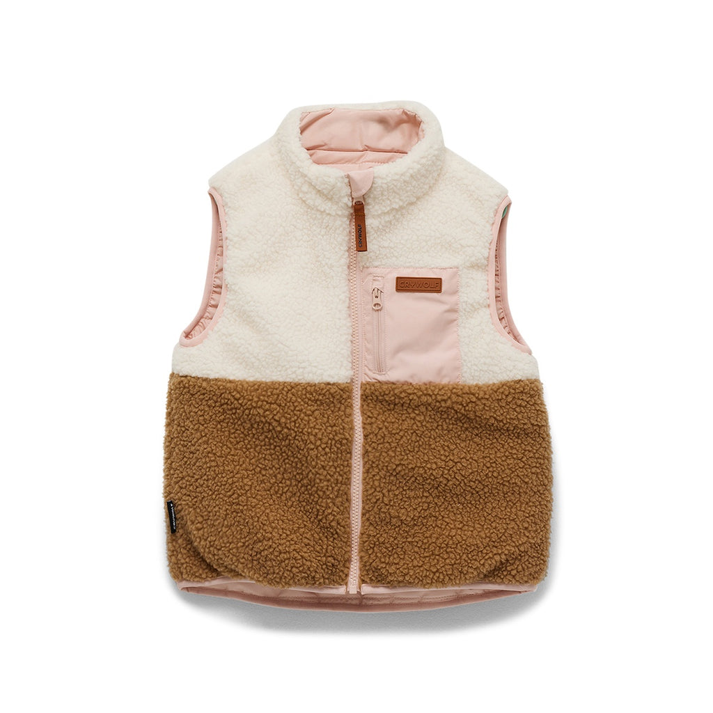 Reversible Yeti Vest Harvest Colourblock