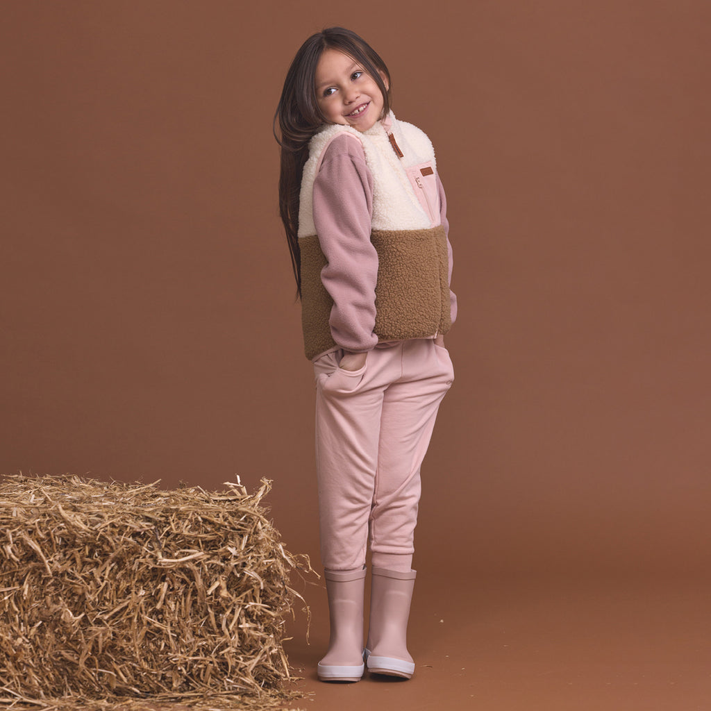 Reversible Yeti Vest Harvest Colourblock